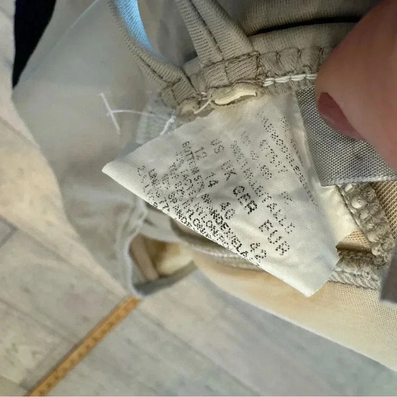 MagicSuit One Piece Colorblock Tan Black Size 12 - Picture 5 of 5